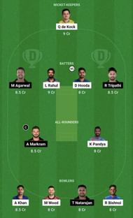 LSG vs SRH Dream11 Prediction Team, Grand League
